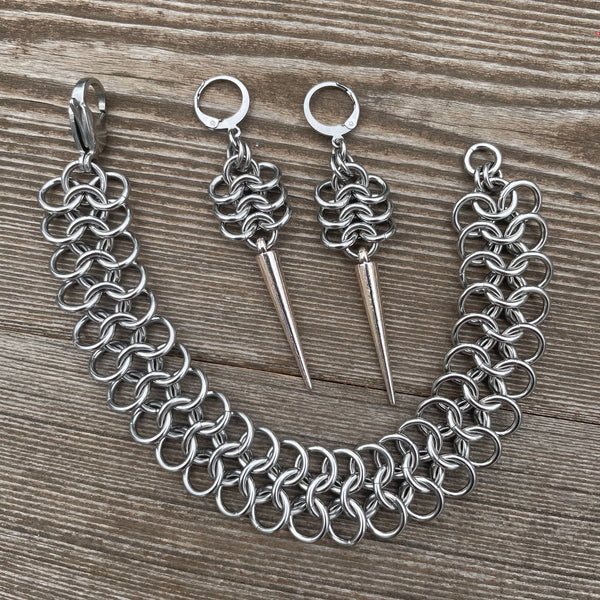 Euro Chainmaille Bracelet