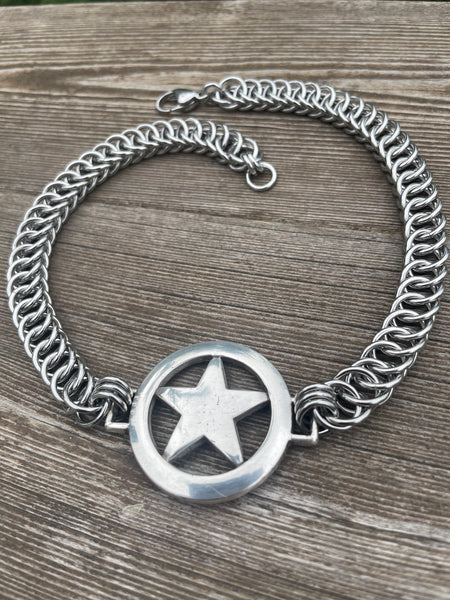 Lonestar Chainmaille Necklace