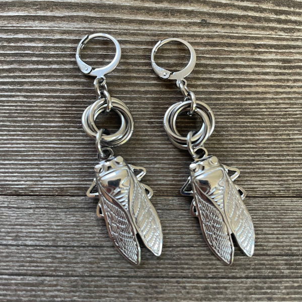 Little Mini Cicada Earrings