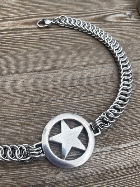 Lonestar Chainmaille Necklace
