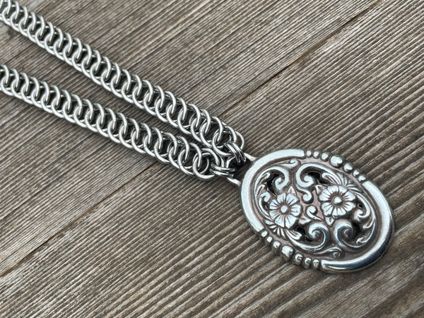 Desert Rose II Chainmaille Necklace