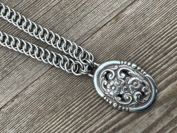 Desert Rose II Chainmaille Necklace