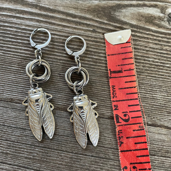 Little Mini Cicada Earrings