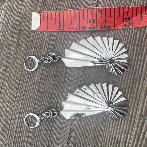 Art Deco Chainmaille Earrings