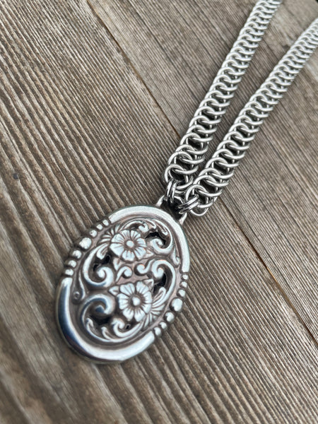 Desert Rose II Chainmaille Necklace