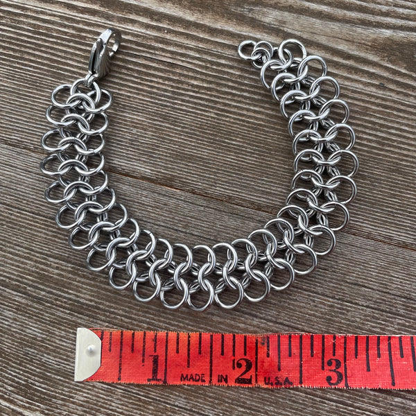Euro Chainmaille Bracelet