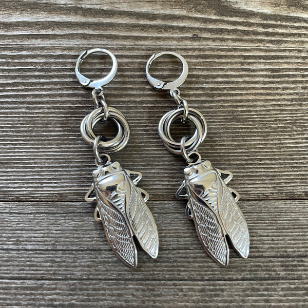 Little Mini Cicada Earrings