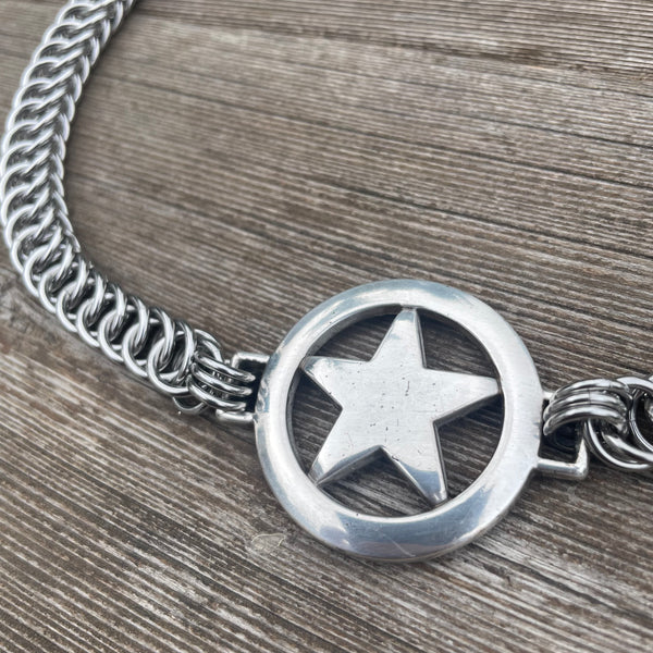 Lonestar Chainmaille Necklace