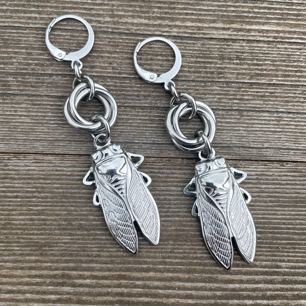 Little Mini Cicada Earrings