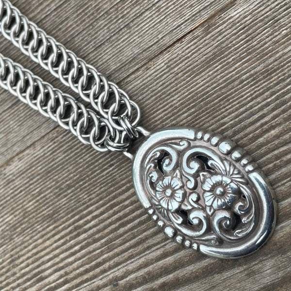 Desert Rose II Chainmaille Necklace