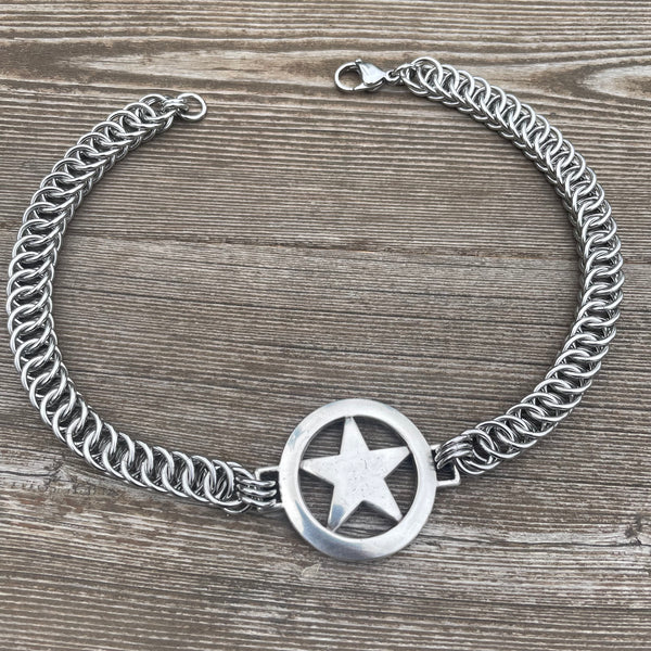 Lonestar Chainmaille Necklace