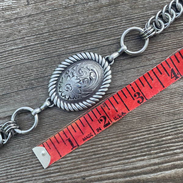 Sunflower Chainmaille Necklace