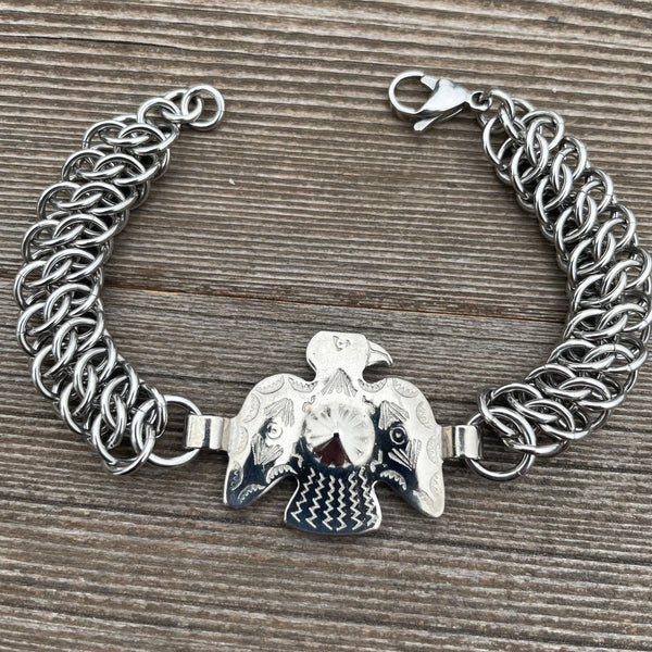 Eagle Concho Chainmaille Bracelet GSG