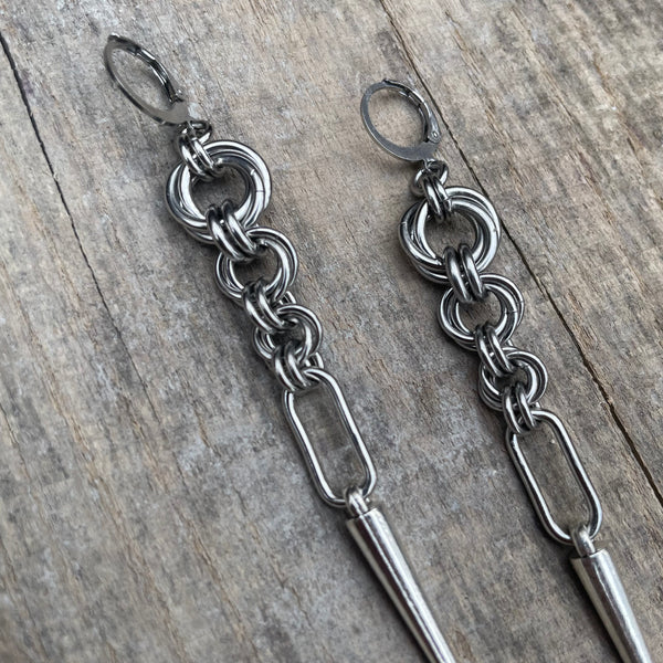 Legacy Drop Chainmaille Earrings