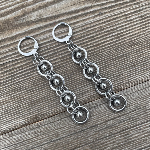 Strutter Chainmaille Earrings