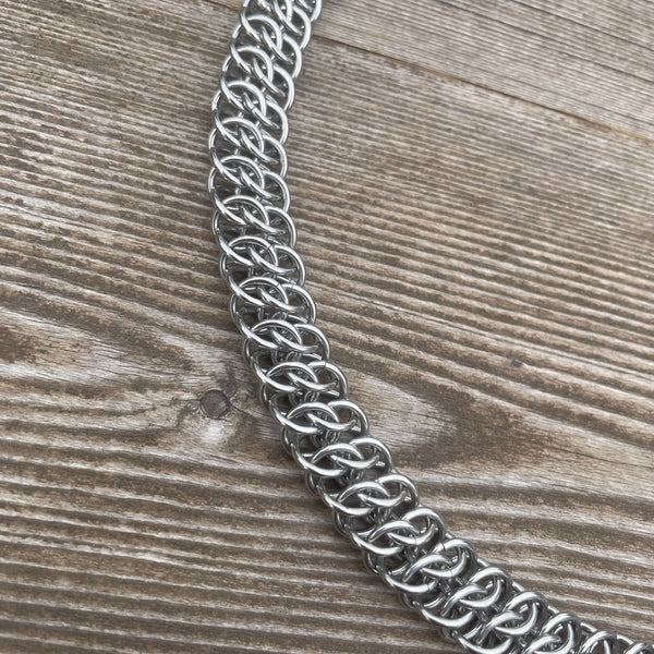 GSG Chainmaille Choker Necklace Stainless Steel