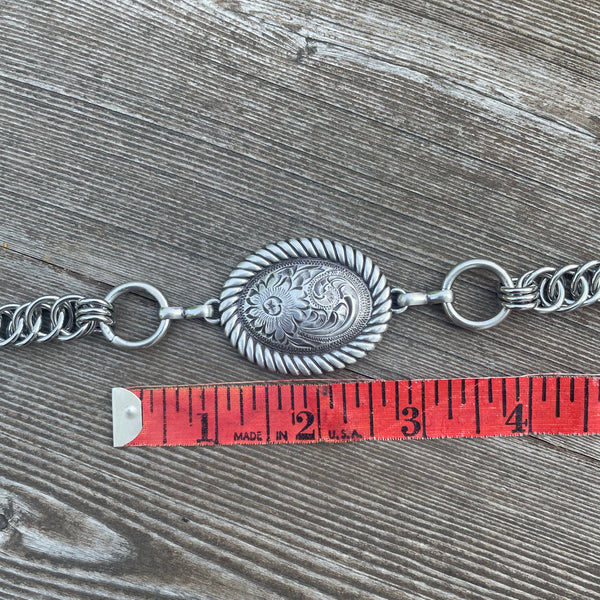 Sunflower Chainmaille Necklace