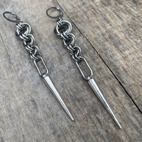 Legacy Drop Chainmaille Earrings