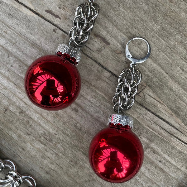 Holiday Bulb Earrings