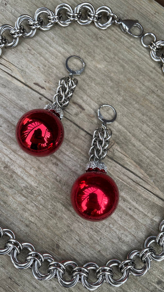 Holiday Bulb Earrings