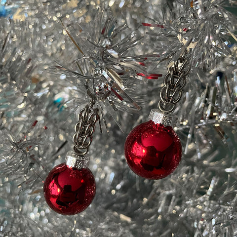 Holiday Bulb Earrings