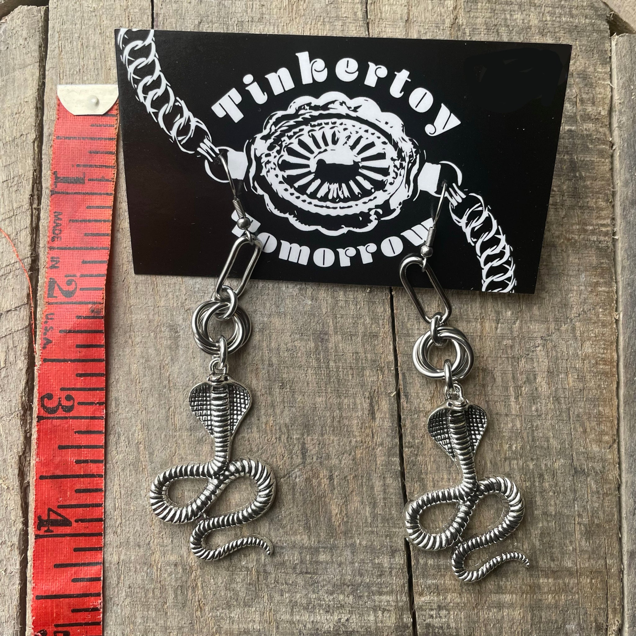 Thrift Store - Cobra Earrings