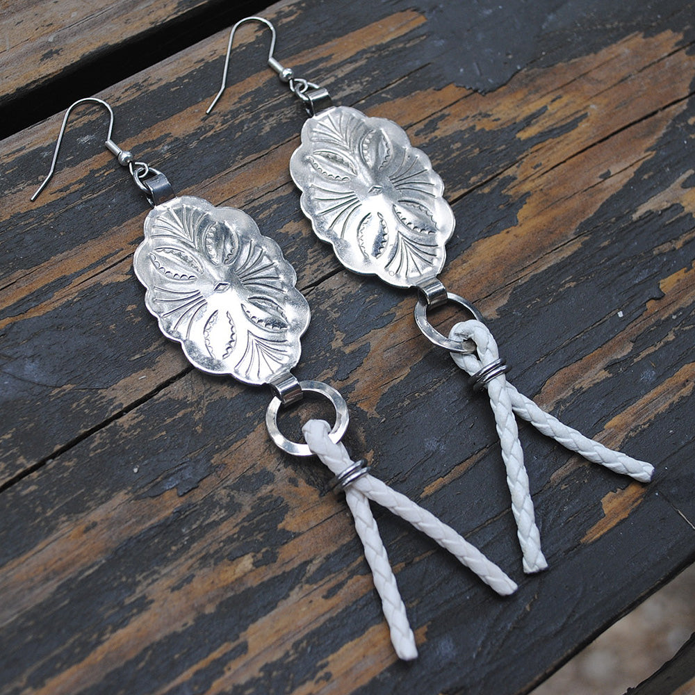 Kitty Concho Bolo Earrings