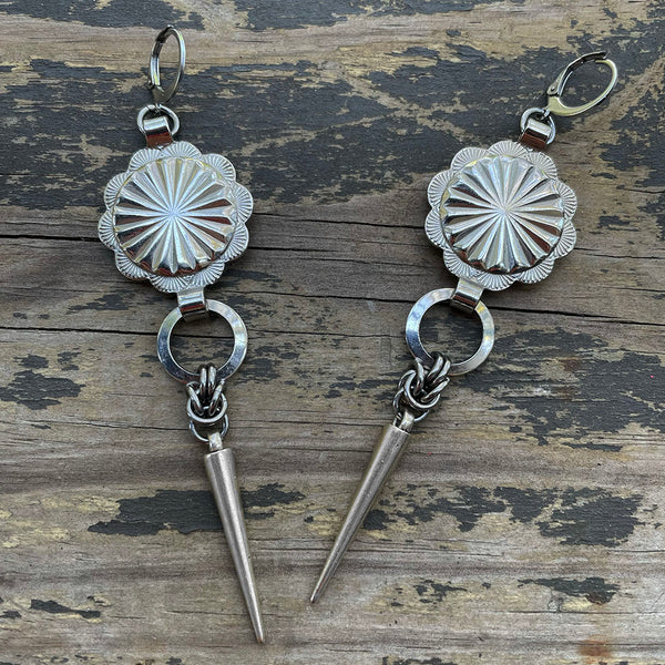 Starburst Concho Earrings