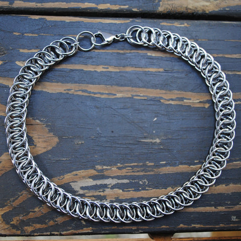 Chunky Stainless Steel Choker Necklace