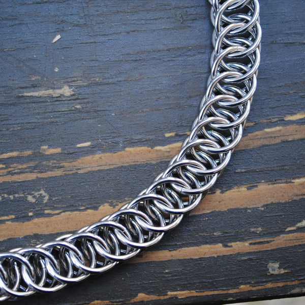 Chunky Stainless Steel Choker Necklace