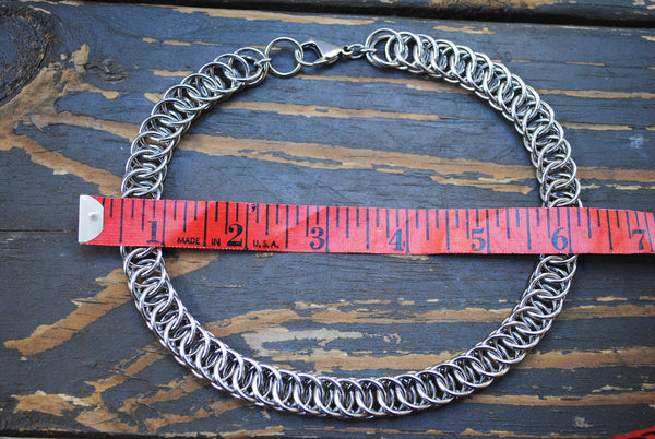 Chunky Stainless Steel Choker Necklace