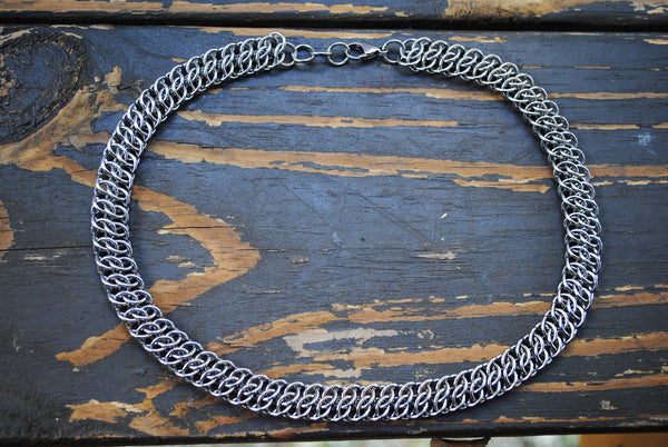 GSG Chainmaille Choker Necklace Stainless Steel