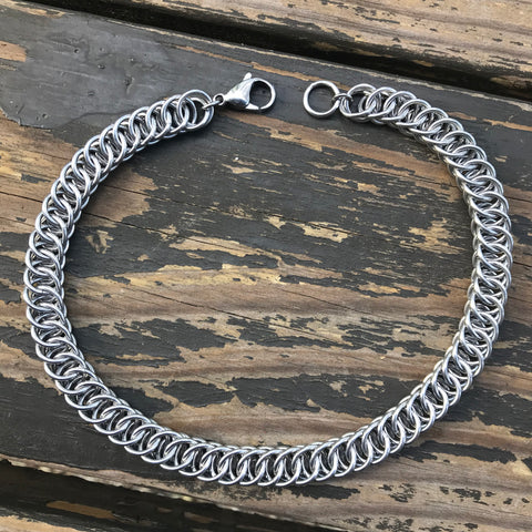 Chunky Aluminum Choker Necklace