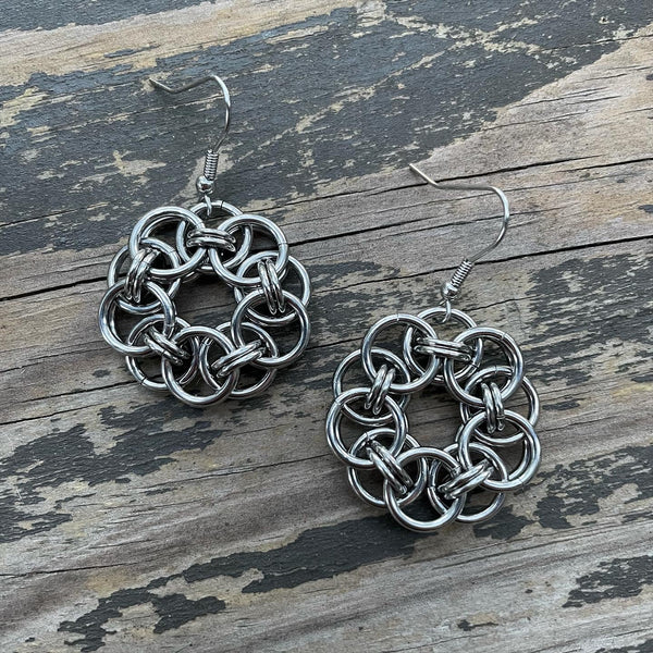 Helm Flower Earrings