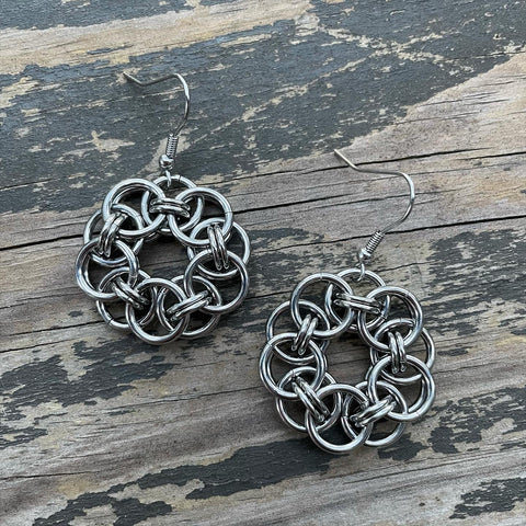 Helm Flower Earrings